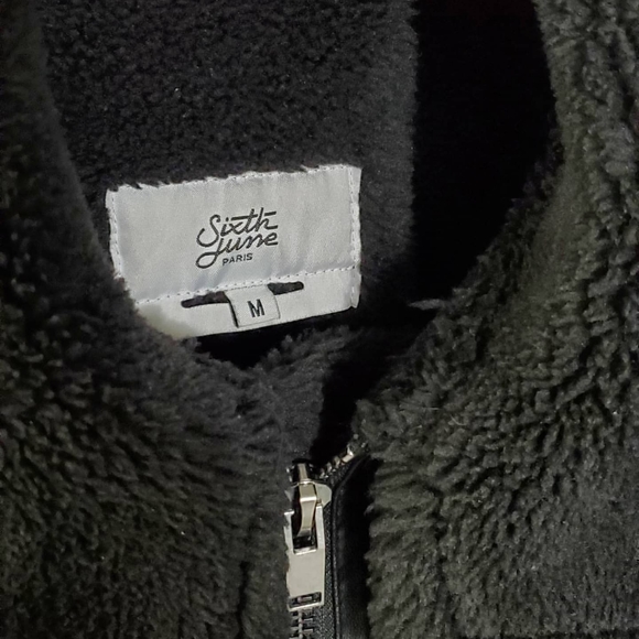 Sixth June Paris Shearling Aviator Jacket - Picture 2 of 7